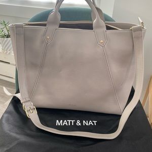 Matt&Nat Tote Bag with crossbody strap
